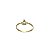 Anel Infantil Coroa Ouro 18k Diamante - Imagem 1