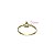 Anel Infantil Coroa Ouro 18k Diamante - Imagem 3