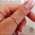 Anel Asa Delta Ouro 18k Zircônias - Imagem 1