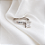 Anel Solitário Ouro Branco 18k e Moissanite - Imagem 2