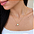 Kit Cordão + Pingente Chuveiro Zircônias Ouro 18k - Imagem 2