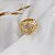 Anel Filigrana Ouro 18k Zircônias - Imagem 5