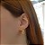 Brinco Canoa Filigrana Ouro 18k - Imagem 3