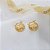 Brinco Canoa Filigrana Ouro 18k - Imagem 5