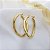 Brinco Bold Argola Grande Ouro 18k - Imagem 5