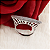 Anel Pavê Ouro Branco 18k Moissanite - Imagem 2