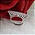 Anel Pavê Ouro Branco 18k Diamante cultivado 20 Pts - Imagem 7