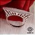Anel Pavê Ouro Branco 18k Diamante cultivado 20 Pts - Imagem 1