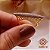 Anel Pavê Ouro 18k Diamante cultivado 20 Pts - Imagem 1
