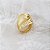 Anel Bold Ondas Ouro 18k - Imagem 5