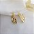 Brinco Argola Ondas Bold Ouro 18k - Imagem 8