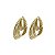 Brinco Argola Ondas Bold Ouro 18k - Imagem 3