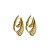Brinco Argola Ondas Bold Ouro 18k - Imagem 11