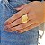 Anel Bold Quadrado Ouro 18k - Imagem 2