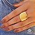 Anel Bold Quadrado Ouro 18k - Imagem 1