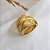 Anel Bold Ondas Ouro 18k - Imagem 5