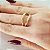 Anel Bold Duo Ouro 18k - Imagem 7