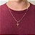 Pingente Cruz Ouro 18k - Imagem 2