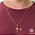 Pingente Cruz Ouro 18k - Imagem 1