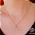 Pingente Menina Ouro 18k - Imagem 1