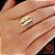 Anel Bold Elos Ouro 18k - Imagem 1