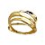 Anel Bold Ondas Ouro 18k - Imagem 1