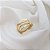 Anel Bold Ondas Ouro 18k - Imagem 5
