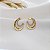 Brinco Meia Lua Ouro 18k - Imagem 6