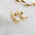 Brinco Meia Argola Bold Ouro 18k - Imagem 6