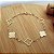 Pulseira Trevo Quatro Folhas Ouro 18k - Imagem 9