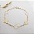 Pulseira Trevo Quatro Folhas Ouro 18k - Imagem 7