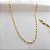 Cordão Groumet Ouro 18k- 60 cm - Imagem 5