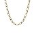 Cordão Groumet Ouro 18k- 60 cm - Imagem 1