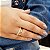 Anel Navete Inteira Ouro 18k Diamante Cultivado - Imagem 8