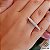 Anel Pavê Ouro 18k Brilhante Moissanite 42 Pts - Imagem 1