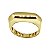 Anel Quadrado Bold Ouro 18k - Imagem 1