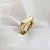 Anel Quadrado Bold Ouro 18k - Imagem 5