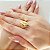 Anel Bold Gotas Ouro 18k - Imagem 2
