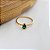 Anel Solitário Ouro 18k Zircônias - Imagem 5