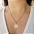 Pingente Pai Nosso Ouro 18k - Imagem 2