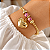 Pulseira Coração Ouro 18k Zircônias - Imagem 2