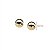 Kit 3 Pares Brinco Bola Ouro 18k - Imagem 3