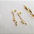 Brinco Franjas Ouro 18k - Imagem 10
