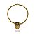 Pulseira Berloque Coração Ouro 18k Zircônias - Imagem 3