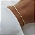 Pulseira Veneziana Tripla Ouro 18k - Imagem 5
