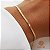 Pulseira Veneziana Tripla Ouro 18k - Imagem 1