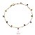 Pulseira Ouro 18k Zircônias - Imagem 3