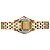Kit Relógio Mondaine Feminino Cristais Dourado - Imagem 5