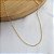 Cordão Elo Português Ouro 18k - 45cm - Imagem 9