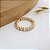 Anel Aparador Inteiro Ouro 18K Zircônia - Imagem 9